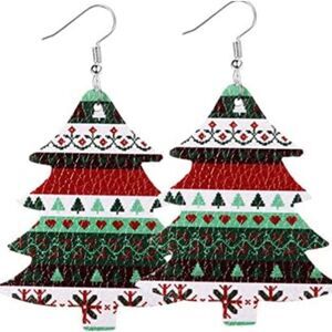 ☀️3/$12☀️ Christmas Tree Earrings